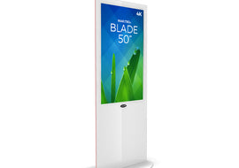 Blade 50" 4K Digital Signage Kiosk - Black