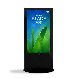 Blade 58" 4K Digital Signage Kiosk - Black